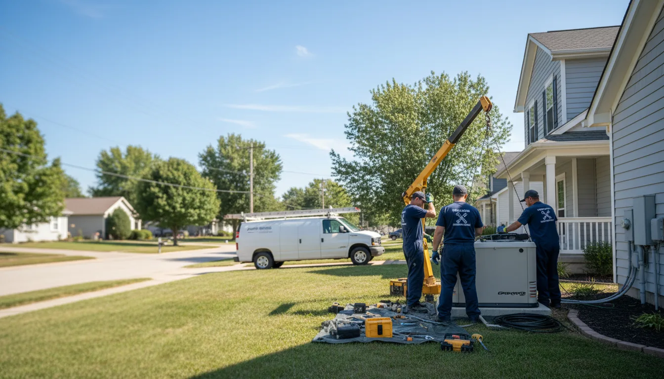 Generator Installation in Cave In Rock, IL near me